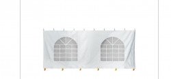 20×8 windowed tent sidewall