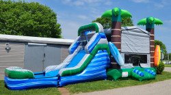 20220510 121148 1674533808 Surf up Bounce House W/Slide combo (Dry Option)