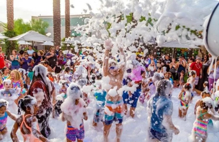 Foam party experience