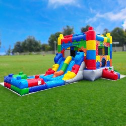 Block Party Bounce House with pool