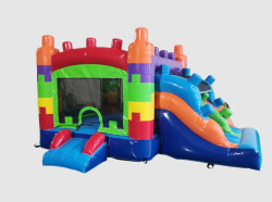 Toddler Mini Blocks Bounce House and Slide